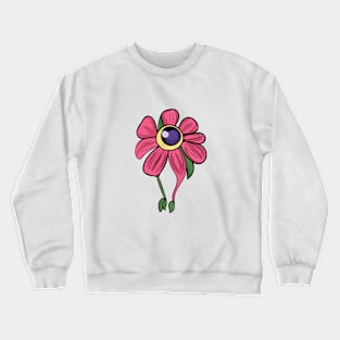 Creepy Cute Flower Monster Crewneck Sweatshirt